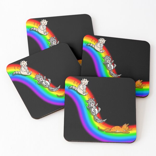 Item preview, rainbow cat slide designed and sold by BeingNow.