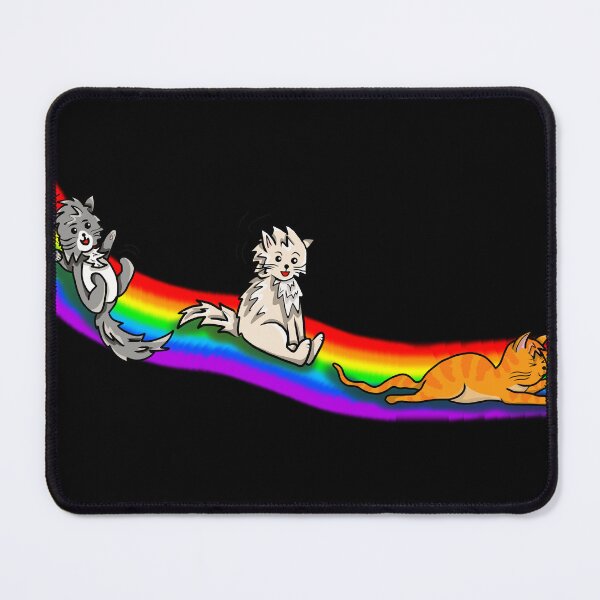 Item preview, rainbow cat slide designed and sold by BeingNow.