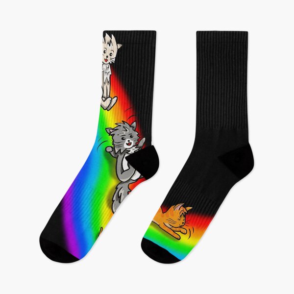 Item preview, rainbow cat slide designed and sold by BeingNow.