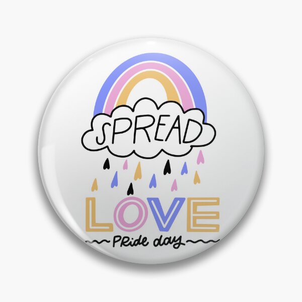 Aperçu de l'œuvre répandre l'amour - jour de la fierté créée et vendue par Pride Art.