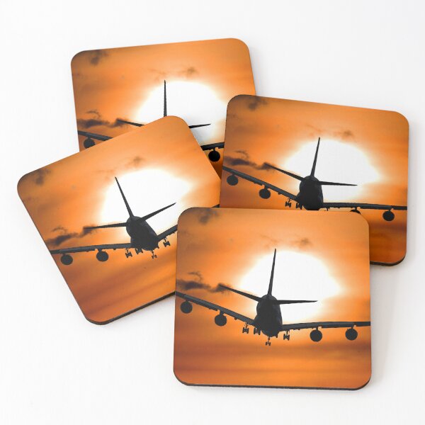 Item preview, AVIATION #39 - Airliner Silhouette at Golden Landing designed and sold by DEL-Productions.