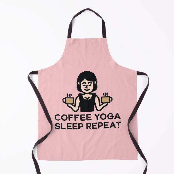 Item preview, Coffee Yoga Sleep Repeat designed and sold by define design.