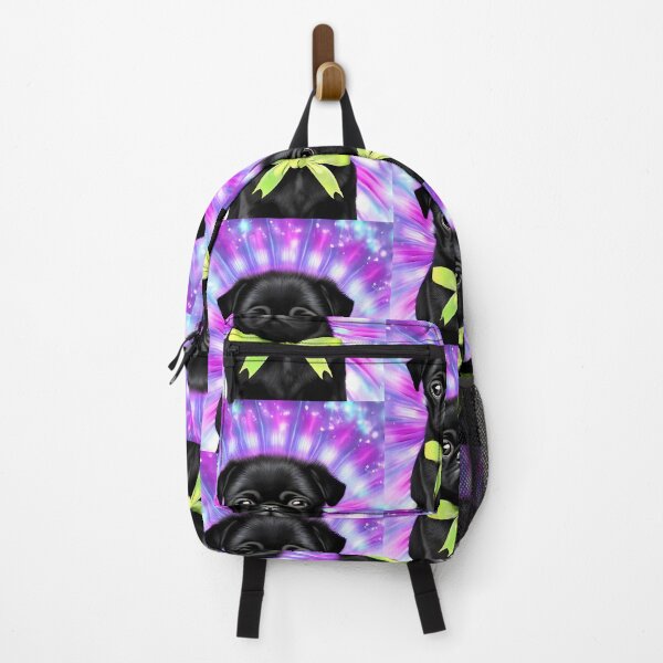 Item preview, Cute black pug puppy V2 designed and sold by The Love Quill.