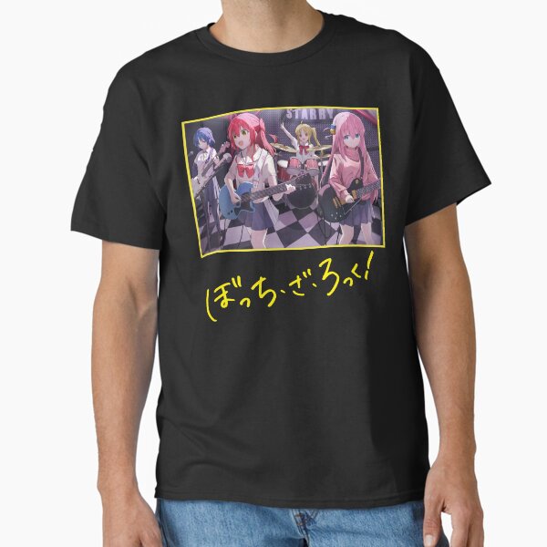 Item preview, anime Bocchi le Rocher ! t-shirt de bande. designed and sold by lasfar4.