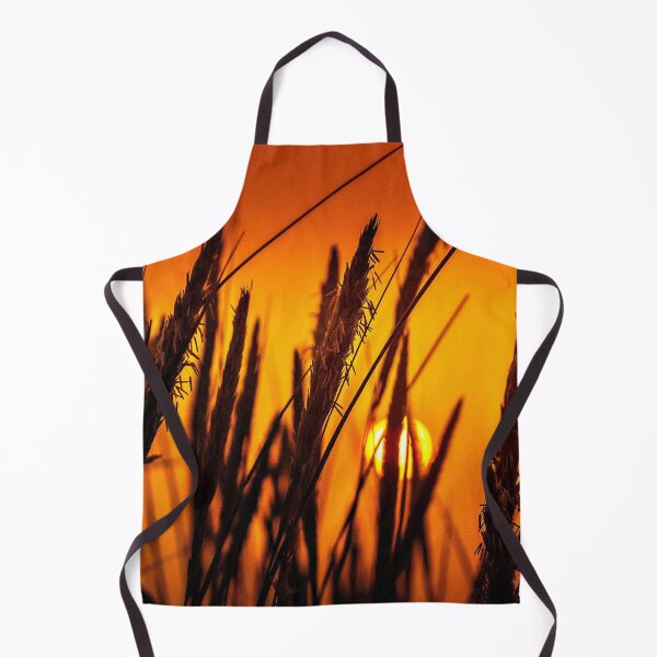 Item preview, FLORA #30 - Golden Sunset/Sunrise Behind Silhouetted Wheat designed and sold by DEL-Productions.