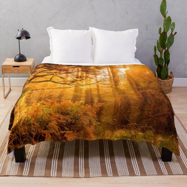 Item preview, FLORA #29 - Golden Rays of Sunlight Shining Through Sepia-Tinged Forest designed and sold by DEL-Productions.