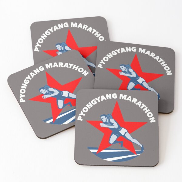 Item preview, North Korean Pyongyang Marathon, DPRK designed and sold by radpidgeons.