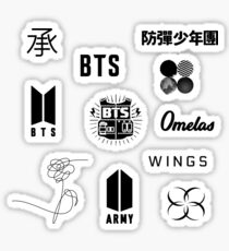  Bts  Stickers Redbubble