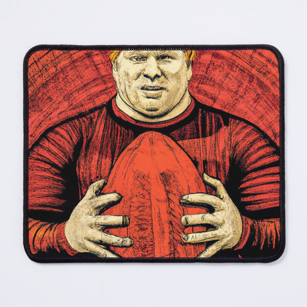 Item preview, Rugby Player Print designed and sold by ArtShare.