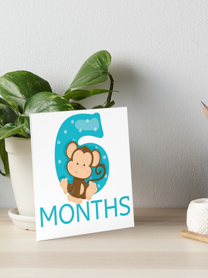 Months Old Baby Safari/ Jungle Theme Poster For Sale By AlaskaGirl ...
