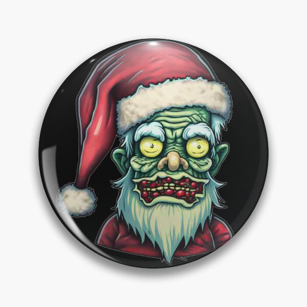 Item preview, Santa Zombie #2 designed and sold by Hellbent Media.