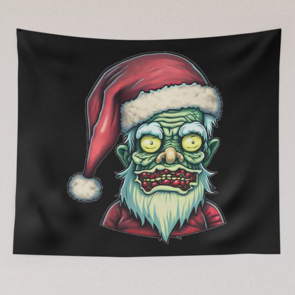 Item preview, Santa Zombie #2 designed and sold by Hellbent Media.