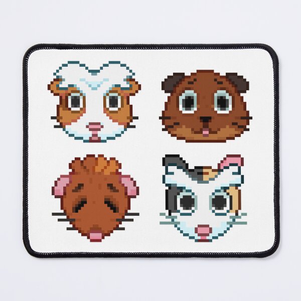 Item preview, Pixel Guinea Pig Gang designed and sold by doodledate.