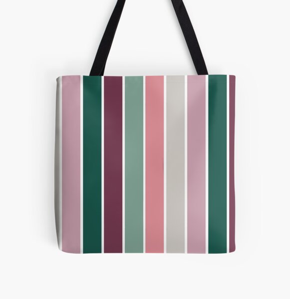 Item preview, Vertical Stripes Vintage Wild Berry Jewel Pattern designed and sold by quirkycounselor.