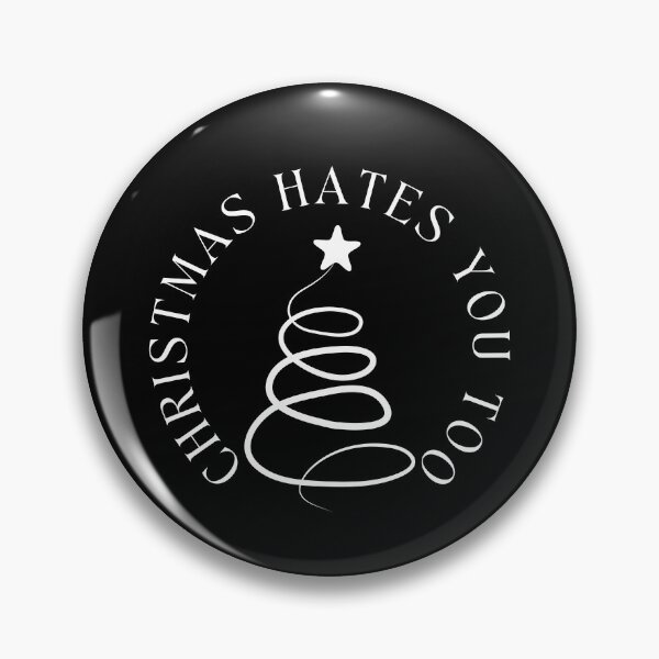 Artikelvorschau, Weihnachtshumor. Unhöfliche, beleidigende, unangemessene Weihnachtskarte. Weihnachten hasst dich auch entworfen und verkauft von That Cheeky Tee.