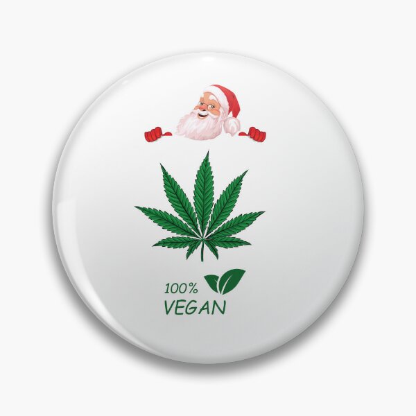 Item preview, Christmas Santa Weed  Vegan Mood designed and sold by Dezmart.
