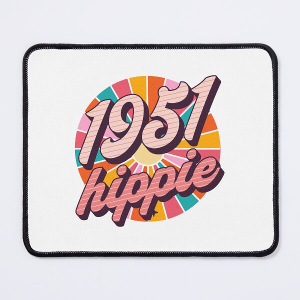 Item preview, 1951 Hippie - Vintage Born In 1951 - Black Friday Gift For Old Legendary Hippies designed and sold by AlanPhotoArt.