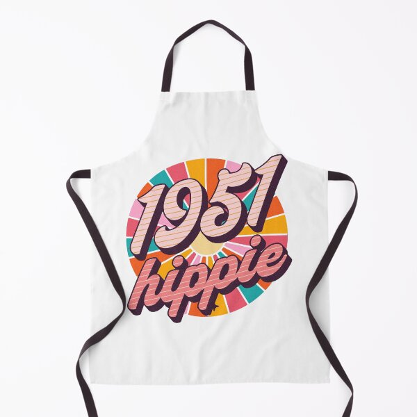 Item preview, 1951 Hippie - Vintage Born In 1951 - Black Friday Gift For Old Legendary Hippies designed and sold by AlanPhotoArt.