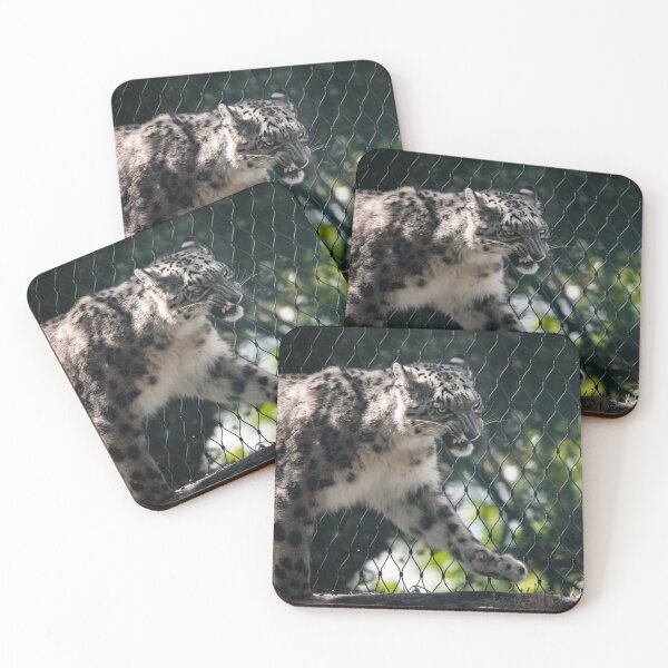 Item preview, Snow leopard angry snarl designed and sold by AndyFayeImagery.