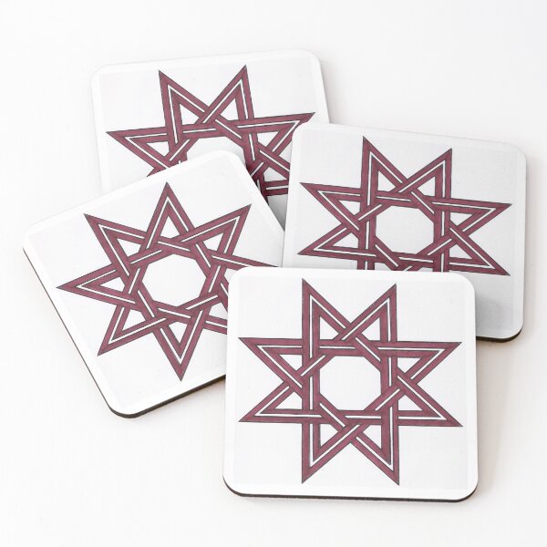 Item preview, Latvian Auseklis in flag colours designed and sold by Ilze Strautins.