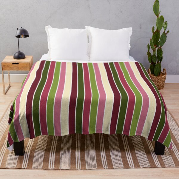 Item preview, Vertical Stripes Vintage Classic Christmas Pattern designed and sold by quirkycounselor.