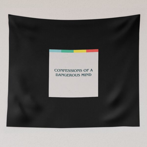 Item preview, Confessions Of A Dangerous Mind Logic Album Art Sticker Sticker designed and sold by Celestiallove.