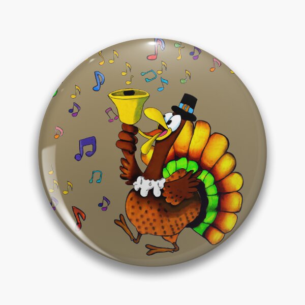 Item preview, The Bell Turkey Ringeth designed and sold by Tintabulations.