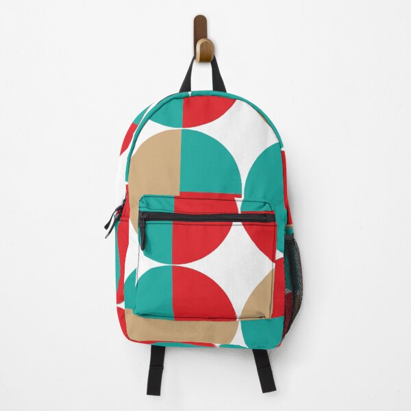Item preview, Color Block Circles - Red, Green, and Tan designed and sold by pillarGPX.