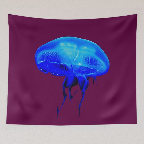 Item preview, Neon Blue Jelly Fish  designed and sold by ChristinasMess.
