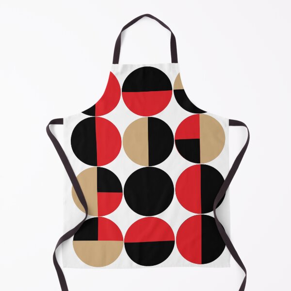 Item preview, Color Block Circles - Black, Red, and Tan designed and sold by pillarGPX.