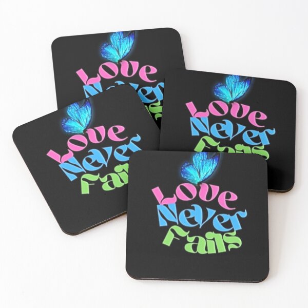 Item preview, Love Never Fails Blue Butterfly  designed and sold by IvaRenee.