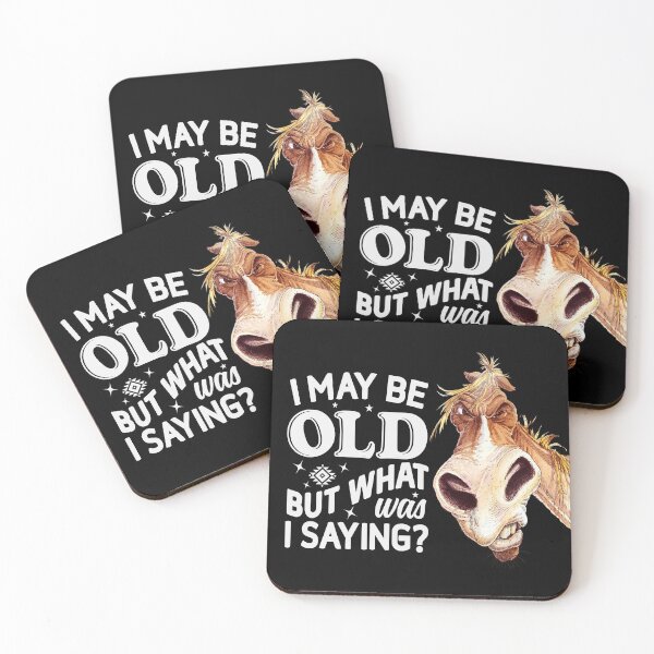 Item preview, Senior Humor - I May Be Old But What Was I Saying? designed and sold by handsoftime2020.