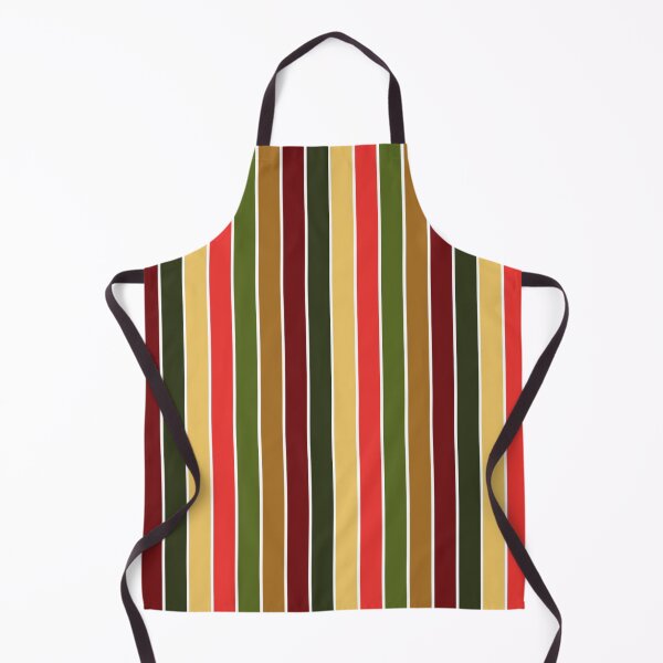 Item preview, Vertical Stripes Vintage Golden Christmas Pattern designed and sold by quirkycounselor.