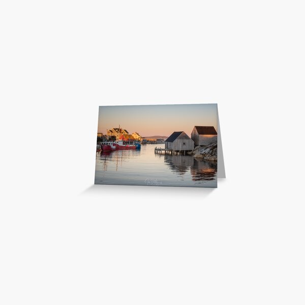 Peggys Cove Greeting Card