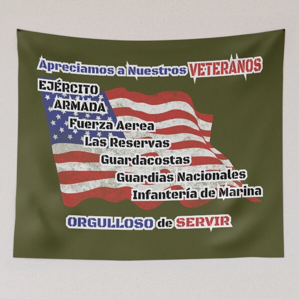 Item preview, An Appreciation for the Veterans IV (Spanish) designed and sold by Dina S  Morris.