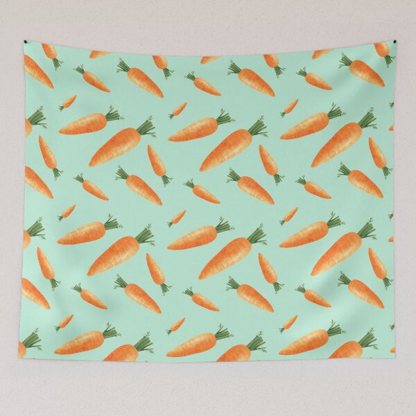 Item preview, Cute Carrot Lover Pattern designed and sold by silviaol.