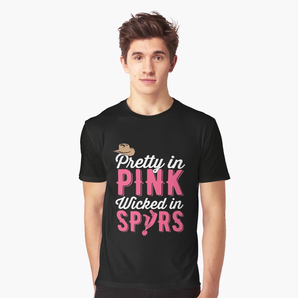 pink spurs shirt