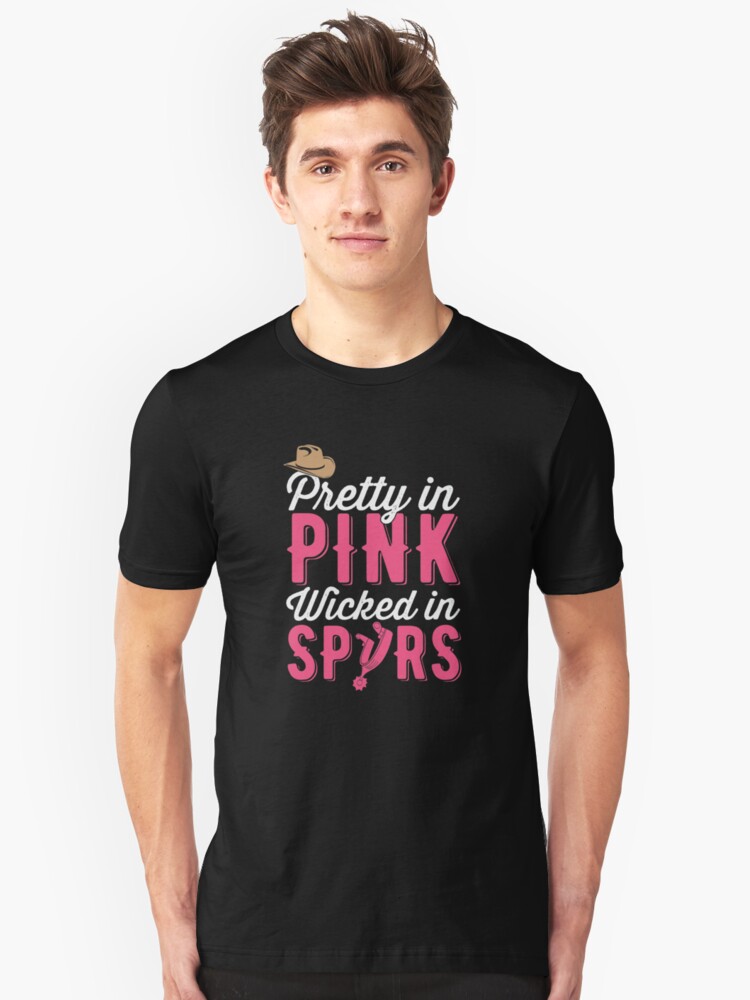 pink spurs shirt