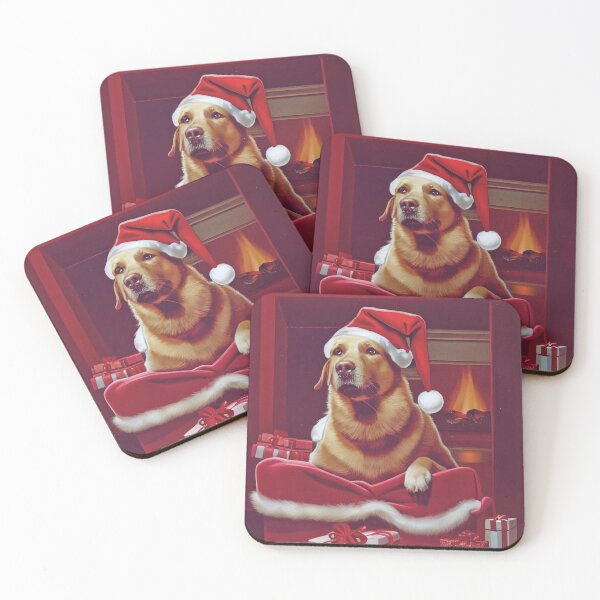 Item preview, CHRISTMAS DOGS: Labrador retriever special christmas edition designed and sold by Arthoughts.