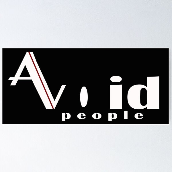 Item preview, Avoid p e o p l e designed and sold by Askvr.