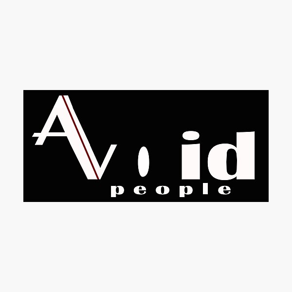 Item preview, Avoid p e o p l e designed and sold by Askvr.