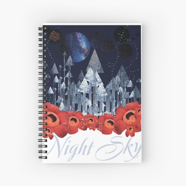 Night Sky Spiral Notebook