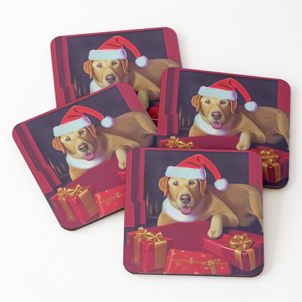 Item preview, CHRISTMAS DOGS: Labrador retriever special christmas edition designed and sold by Arthoughts.