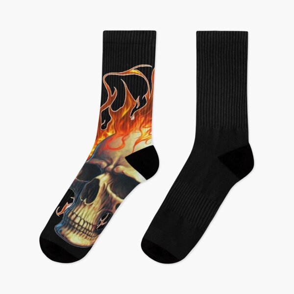 Item preview, Fire Skull #3 designed and sold by Hellbent Media.