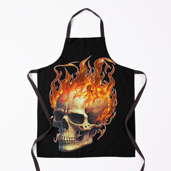 Item preview, Fire Skull #3 designed and sold by Hellbent Media.