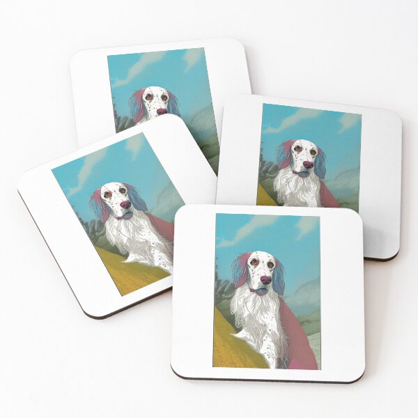 Item preview, English setter designed and sold by GroovyDino.
