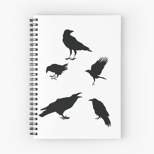 Item preview, Crow Pattern designed and sold by SelenaJ.