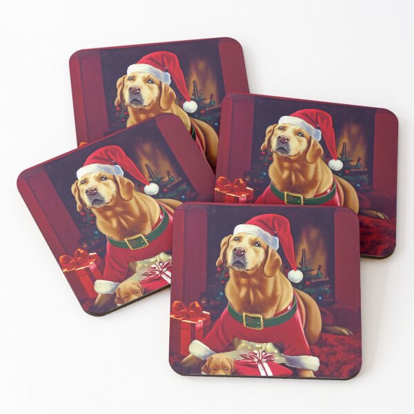 Item preview, CHRISTMAS DOGS: Labrador Retriever special christmas edition designed and sold by Arthoughts.