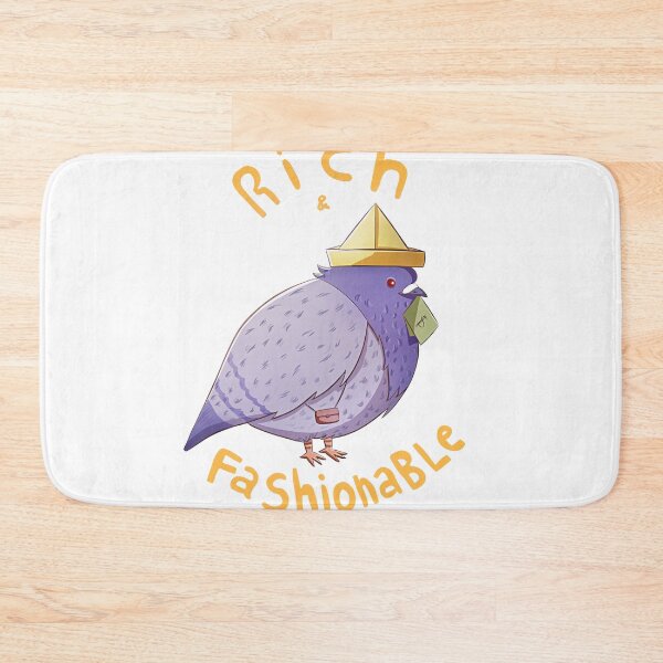 Item preview, rich and fashionable pigeon  designed and sold by mycue-te-leaves.