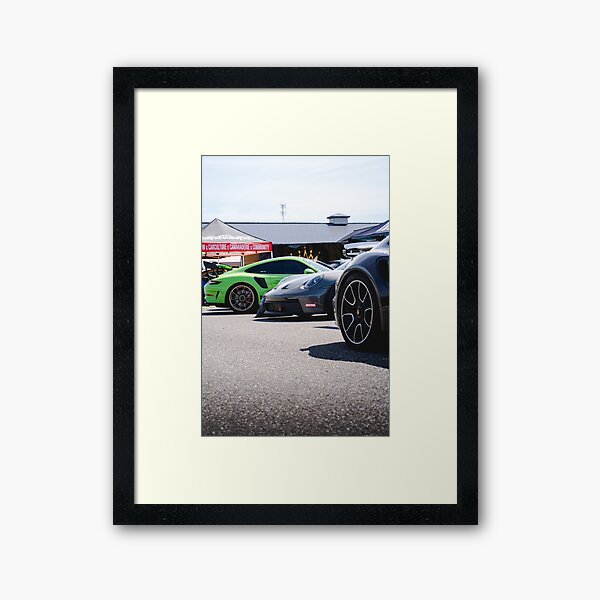 Collecting Porsches Framed Art Print